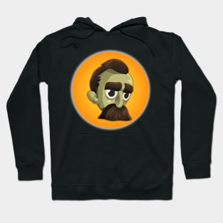 Cutest Frederick Nietzsche Design Ever Hoodie